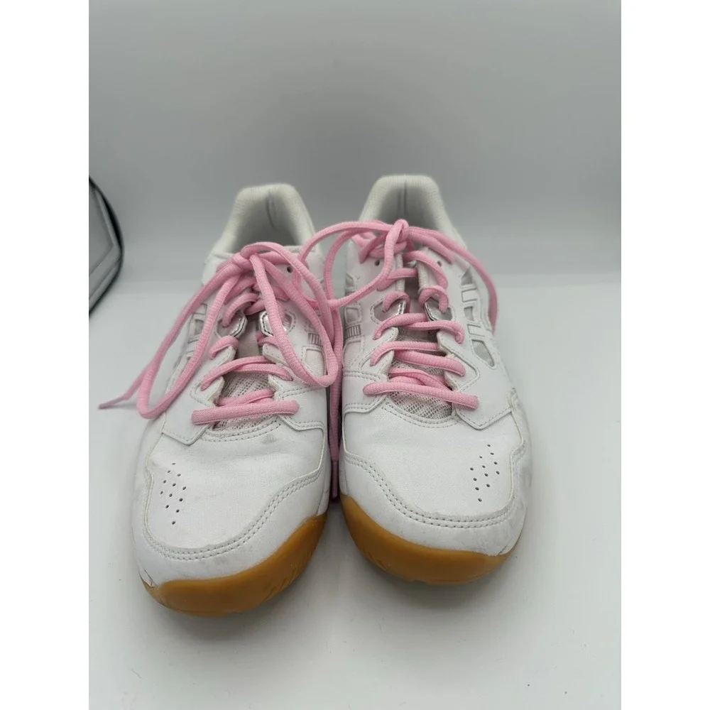 ASICS Sneakers Women's Size 8.5 US / 6.5 UK Gel-Renma White/Pure - PINK Laces‎